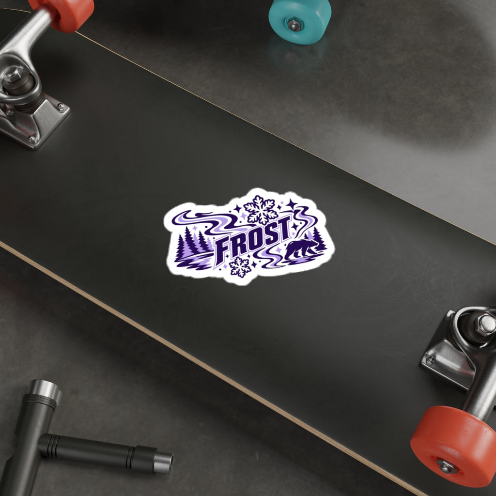 Frost Hockey Die-Cut Stickers
