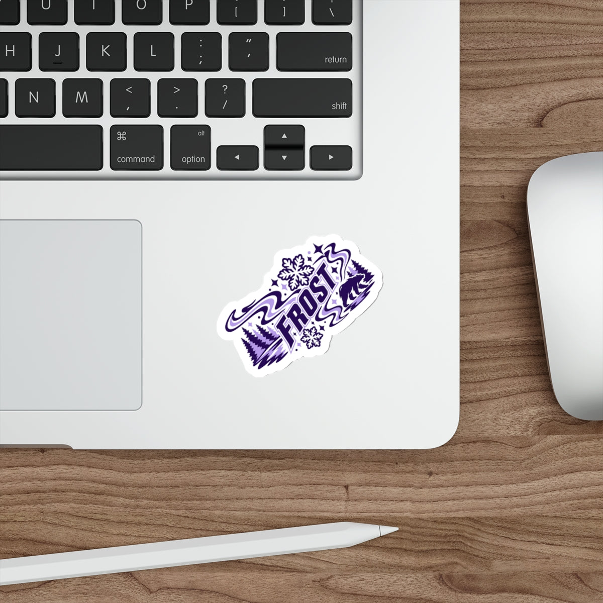 Frost Hockey Die-Cut Stickers