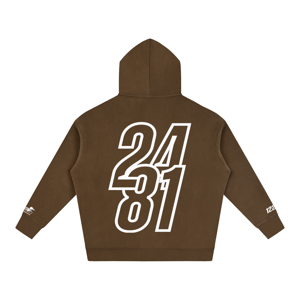 You Deserve Sunshine Oversize Fleeced Hoodie