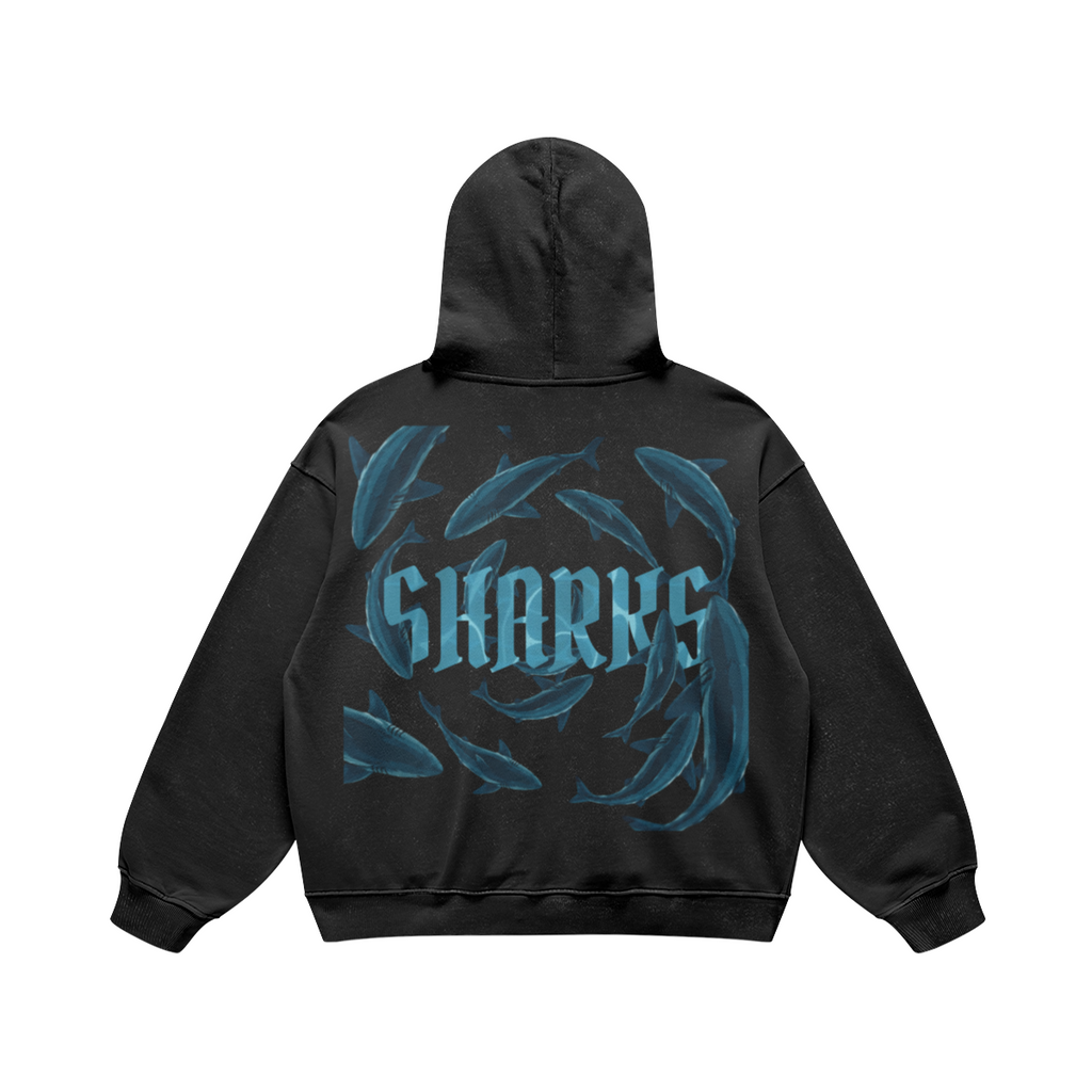 Sharks Themed Hoodie