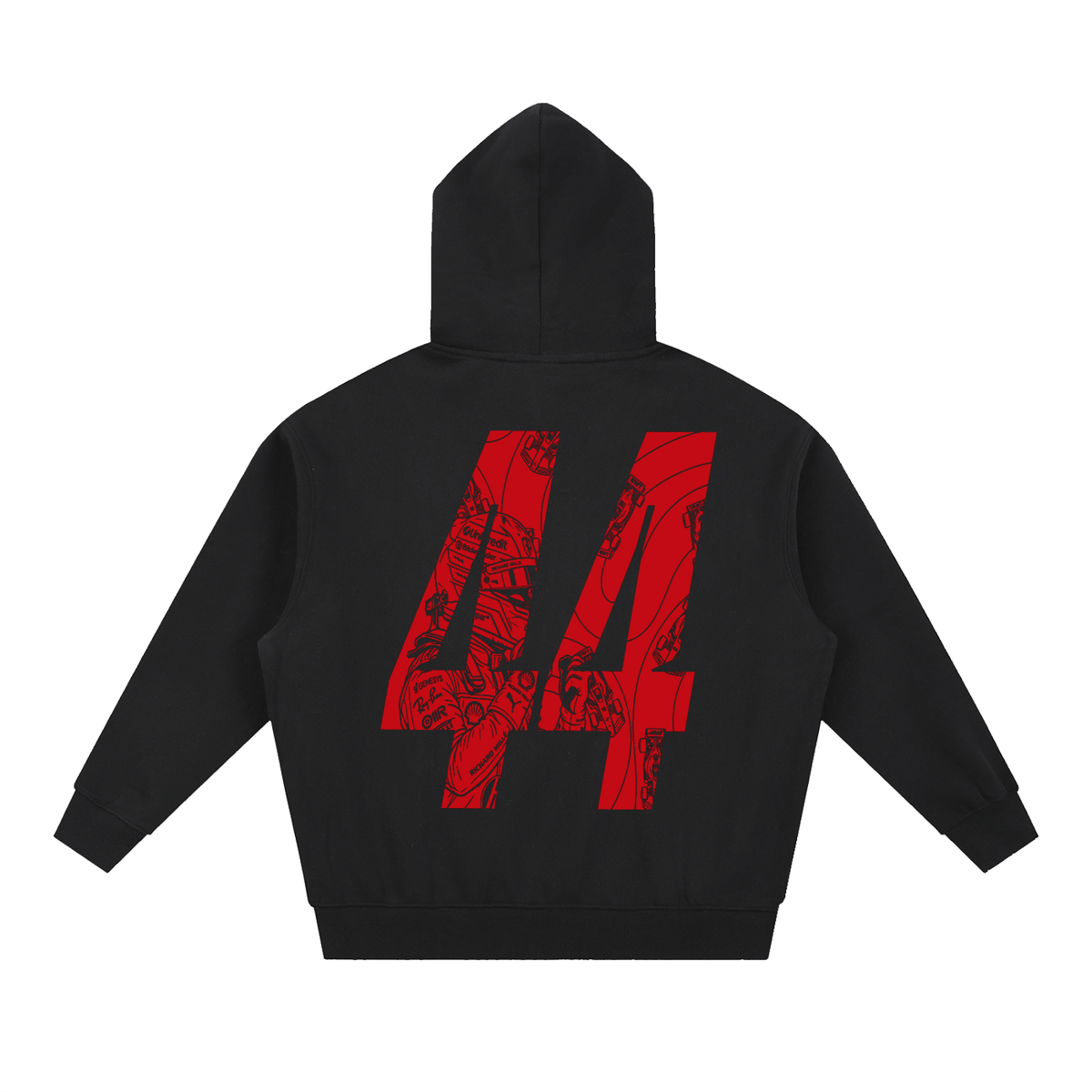 Hamilton Oversized Boxy Fit Fleece Hoodie