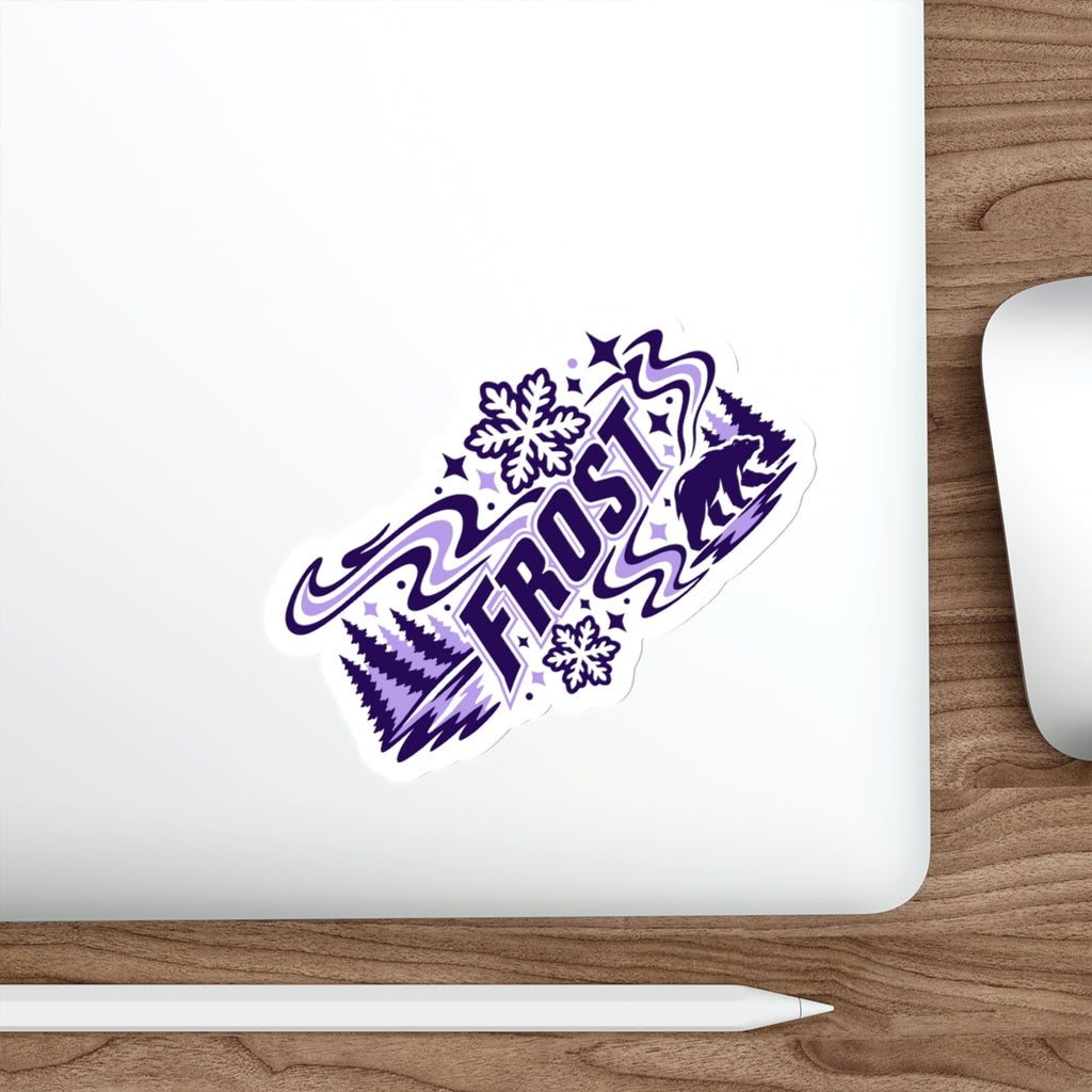 Frost Hockey Die-Cut Stickers