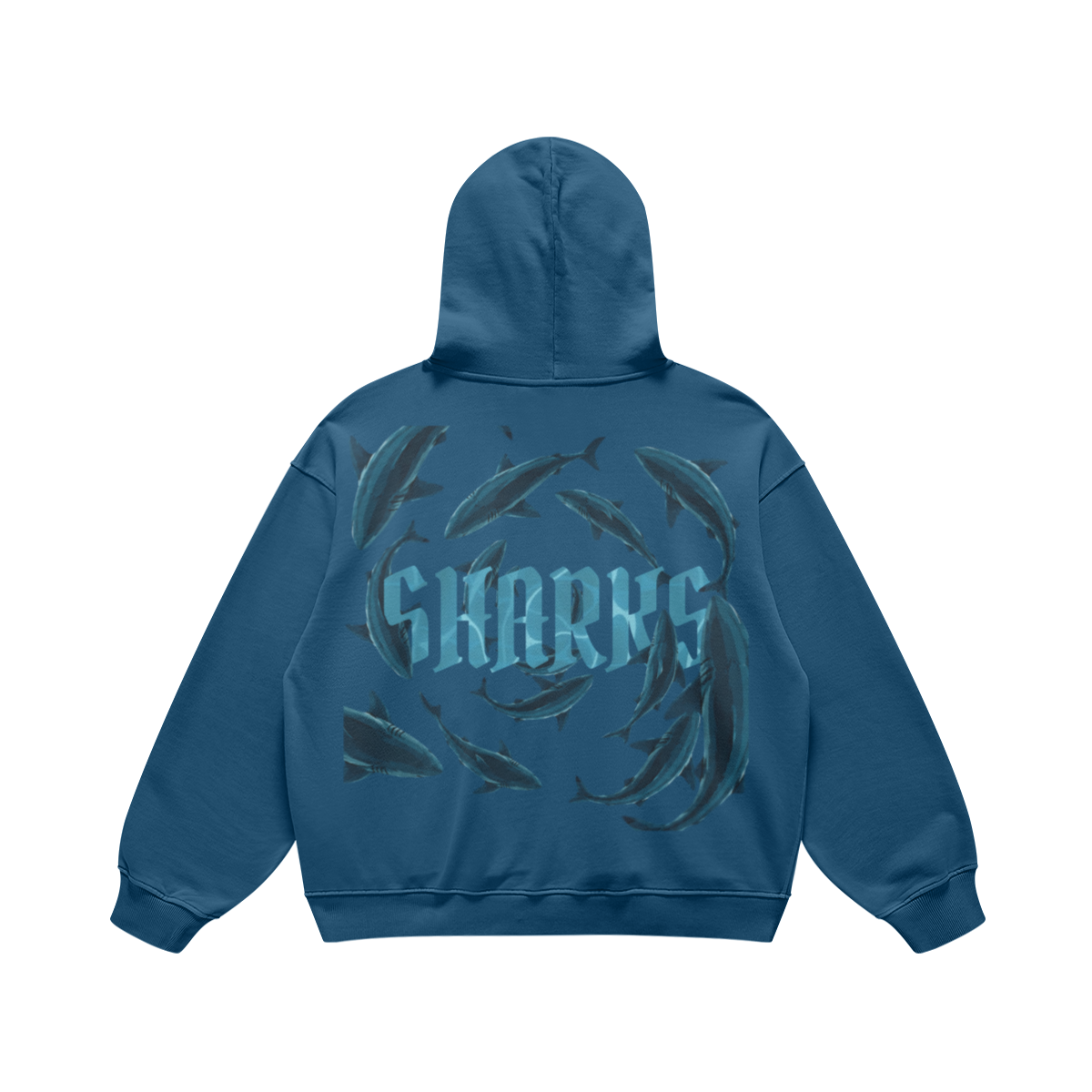 Sharks Themed Hoodie