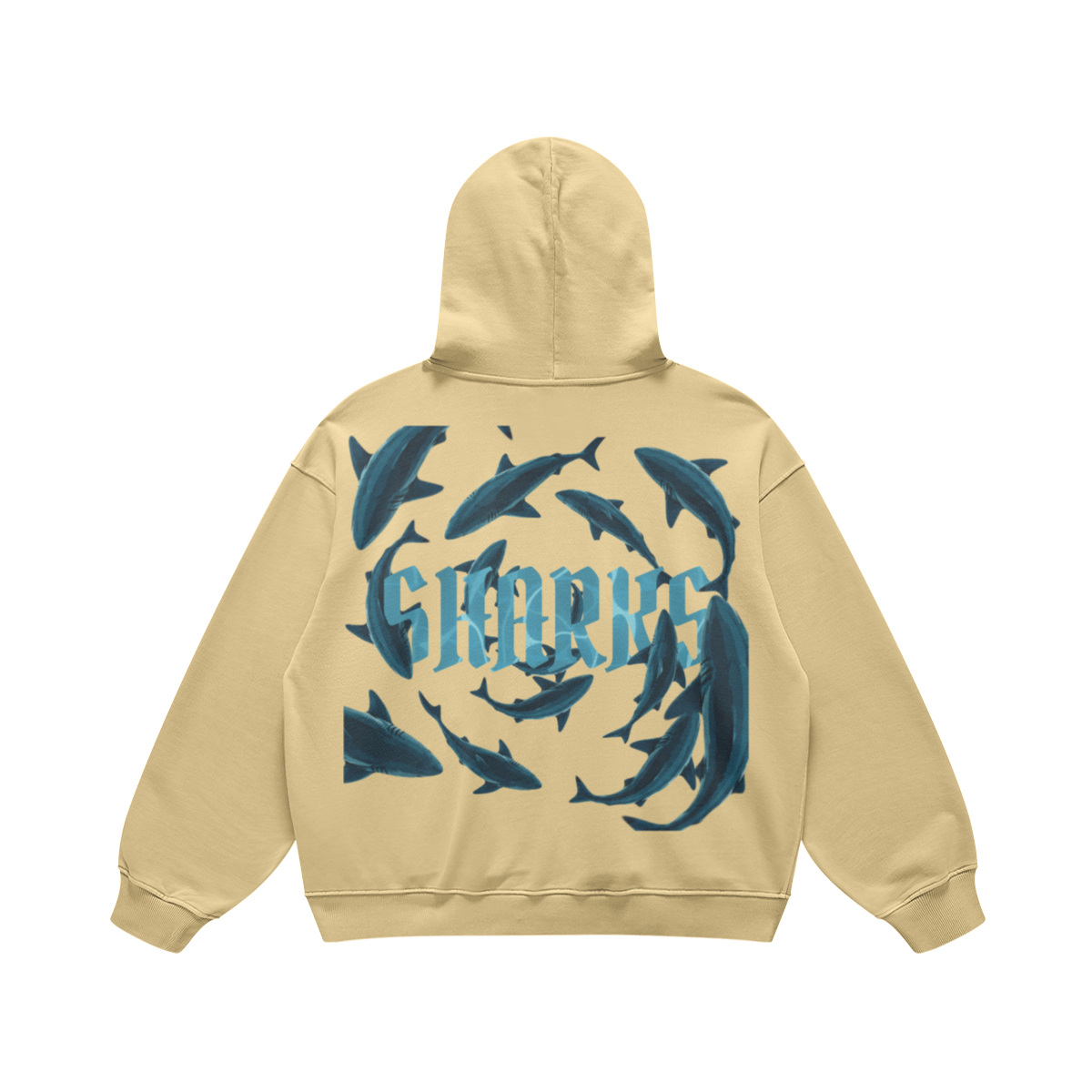 Sharks Themed Hoodie