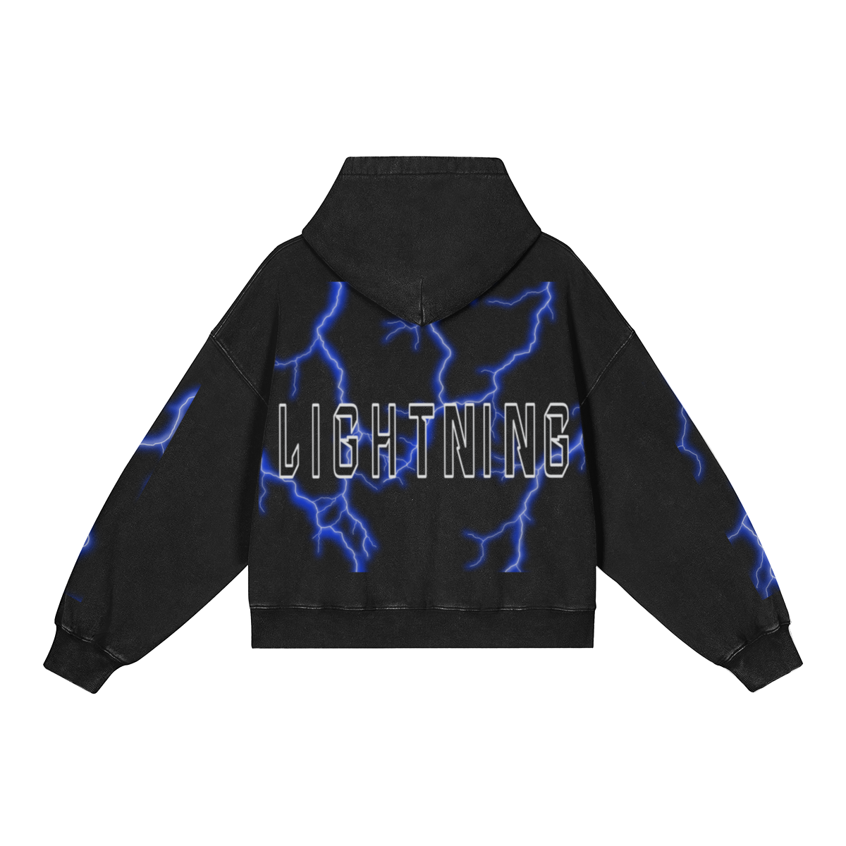 Lightning Themed Hoodie