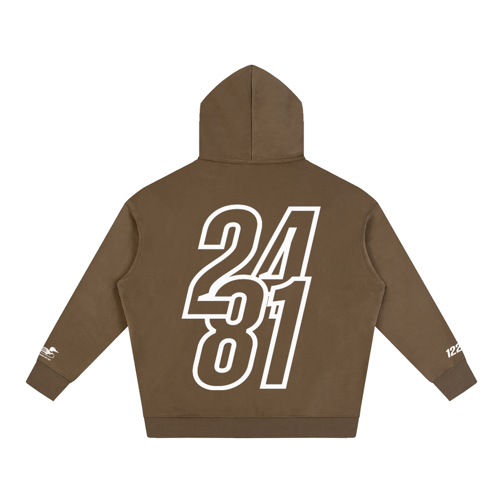 You Deserve Sunshine Oversize Fleeced Hoodie